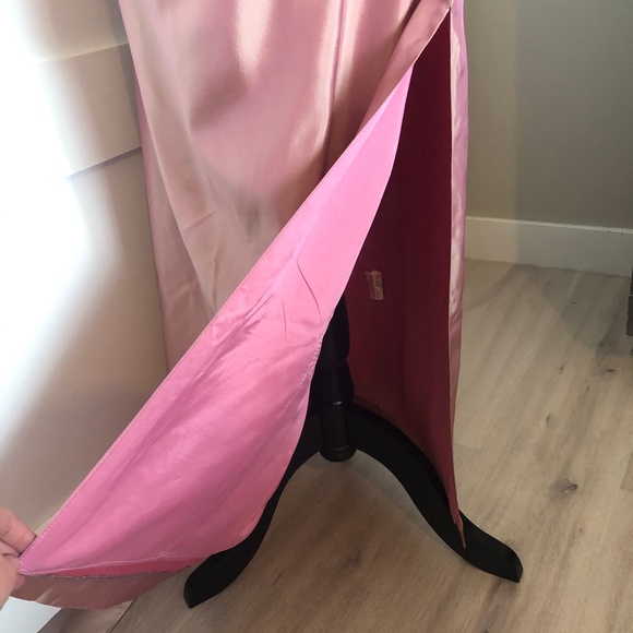 Retro 2000 Prom/Evening/Bridesmaid pink dress - Picture 7 of 12